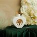 Oliera cuore Claraluna in ceramica con albero della vita oro