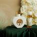 Oliera cuore Claraluna in ceramica con albero della vita oro e olio