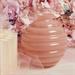 Vaso grande Claraluna in vetro rosa