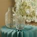 Caraffa Claraluna in vetro bianco 5,1x5x15 cm con bicchiere