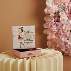 Scatola Claraluna per confettata decoro ballerina