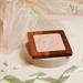 Sottopentola Claraluna in legno e ceramica decoro floreale rosa