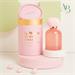 Diffusore Claraluna grande di colore rosa con tappo in gesso