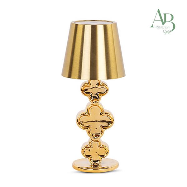 Lampada oro royal venice h.26cm con scatola regalo