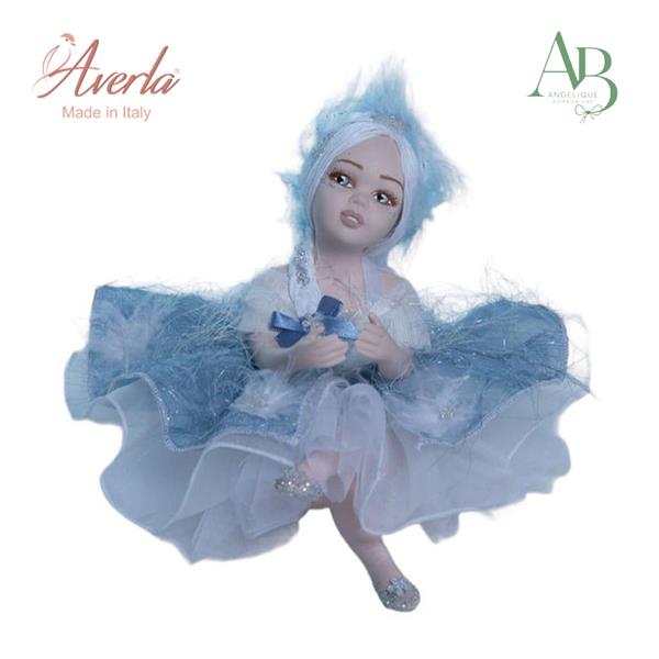 Principessa delle nevi in capodimonte h.15cm con scatola regalo
