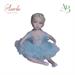 Ballerina Averla in capodimonte h.15cm con scatola regalo