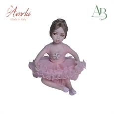 Ballerina Averla in capodimonte h.12cm con scatola regalo
