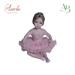 Ballerina Averla in capodimonte h.12cm con scatola regalo