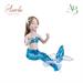 Sirena in porcellana di capodimonte h.15cm con scatola regalo