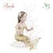 Sirena in porcellana di capodimonte su conchiglia h.17cm con scatola regalo