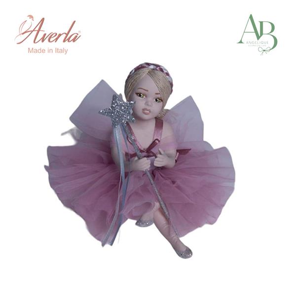 Fatina in porcellana di capodimonte h.15cm con scatola regalo