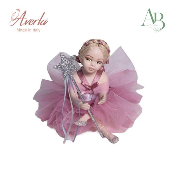 Fatina in porcellana di capodimonte h.12cm con scatola regalo