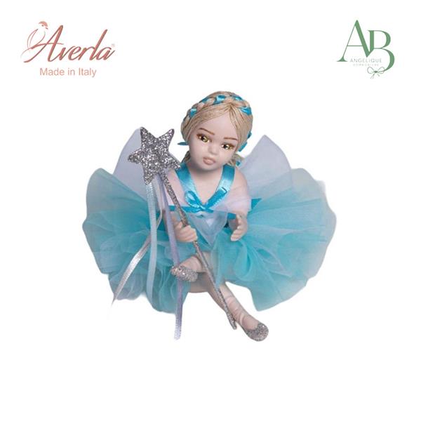 Fatina in porcellana di capodimonte h.12cm con scatola regalo