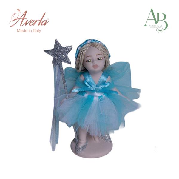 Fatina in porcellana di capodimonte h.13cm con scatola regalo
