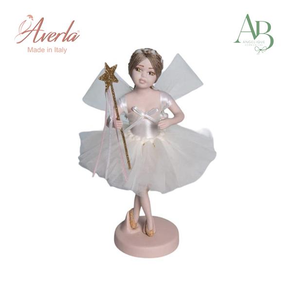 Fatina in porcellana di capodimonte h.22cm con scatola regalo
