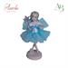 Fatina in porcellana di capodimonte h.22cm con scatola regalo