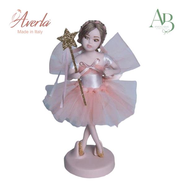 Fatina in porcellana di capodimonte h.26cm con scatola regalo
