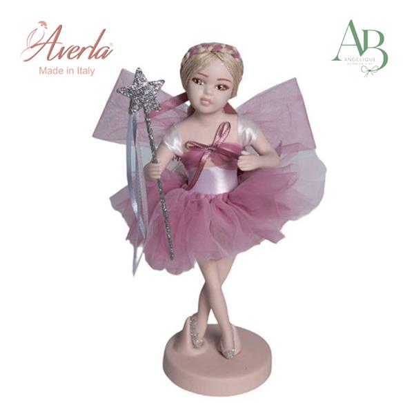 Fatina in porcellana di capodimonte h.26cm con scatola regalo