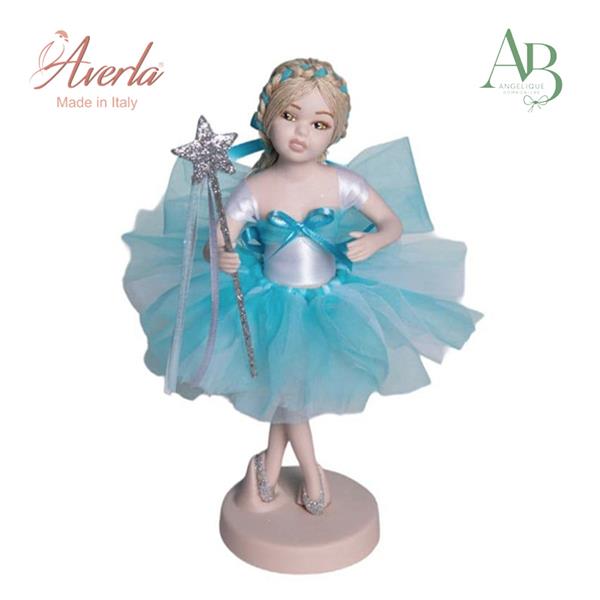 Fatina in porcellana di capodimonte h.26cm con scatola regalo