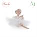 Ballerina Averla in porcellana di capodimonte vestito in tulle h.15cm con scatola regalo