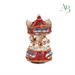 Carillon natalizio con cavallini e musica diametro 9xh.15 cm