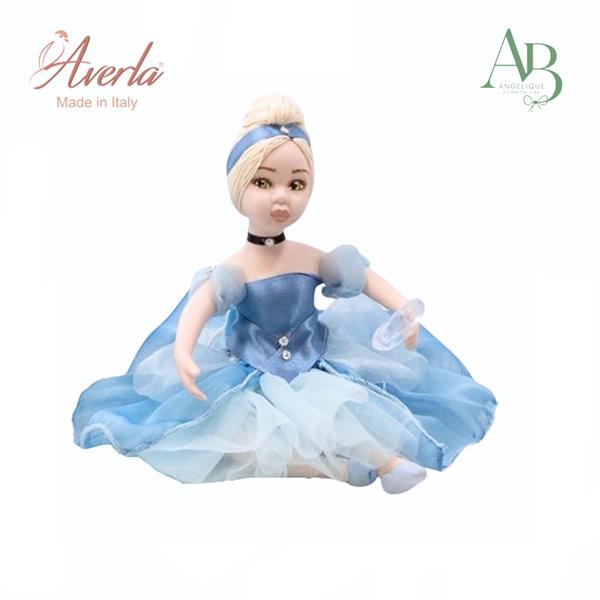 Principessa Cindry Averla in porcellana di capodimonte  h.12cm con scatola regalo