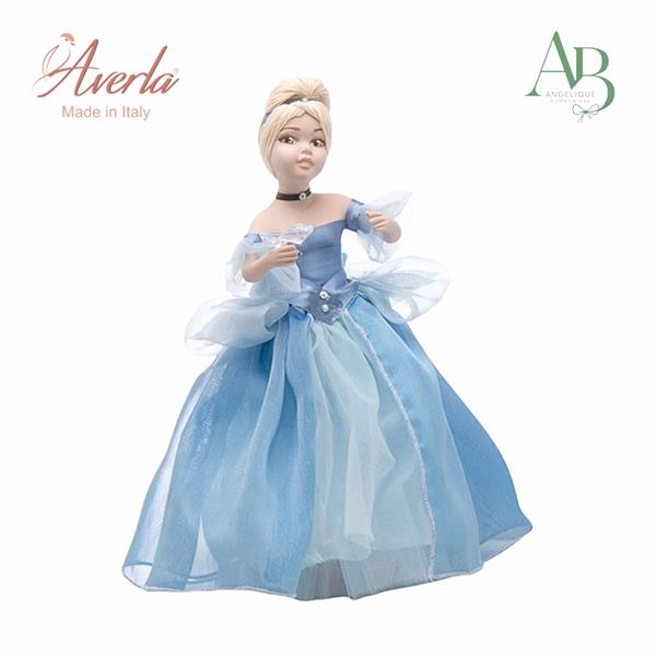 Principessa Cindry Averla in porcellana di capodimonte  h.22cm con scatola regalo