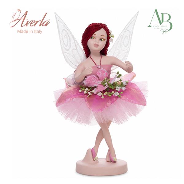 Fatina Averla in porcellana di capodimonte h.22cm con scatola regalo