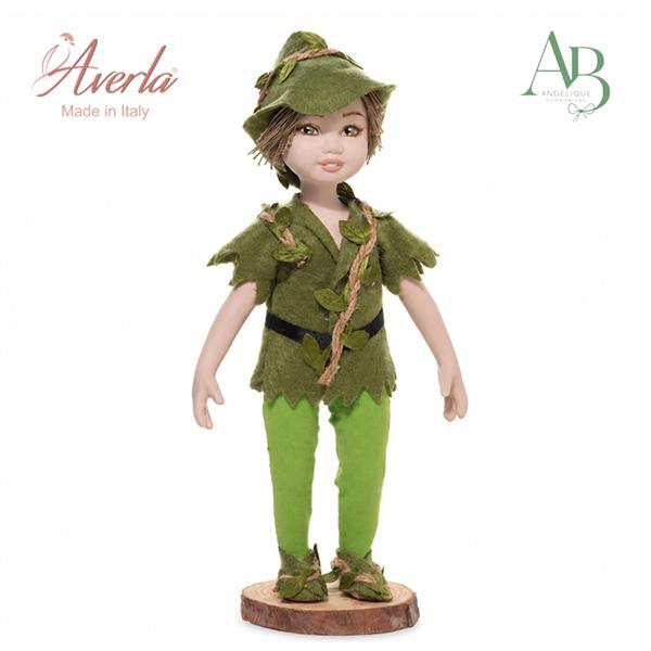 Ragazzo della foresta Averla in porcellana di capodimonte h.27cm con scatola regalo