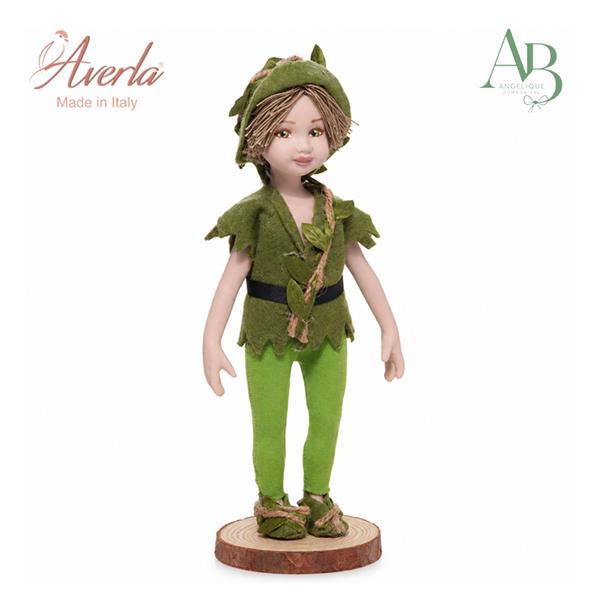 Ragazzo della foresta Averla in porcellana di capodimonte h.22cm con scatola regalo