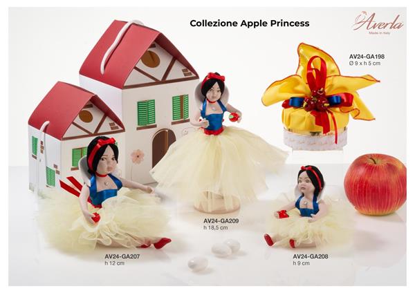 BAMBOLA IN PIEDI PC.H.18CM COL. APPLE PRINCESS TULLE