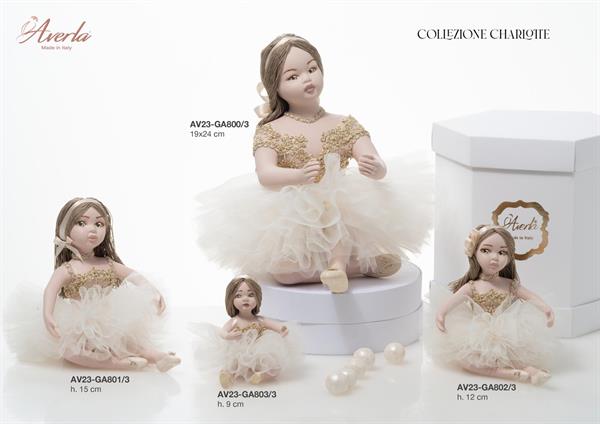 BALLERINA SEDUTA MAX AVORIO COLLEZIONE CHARLOTTE