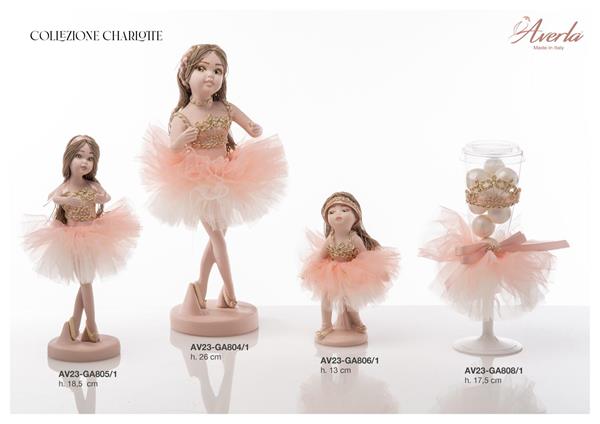 BALLERINA IN PIEDI PICCOLA 18,5CM CIPRIA COLL.CHARLOTTE