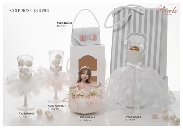 BAMBOLA CON PUFFO COLLEZIONE LES DAMES