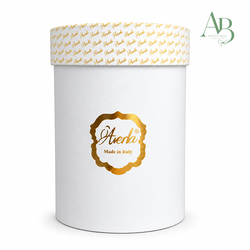Cilindro Bianco E Oro